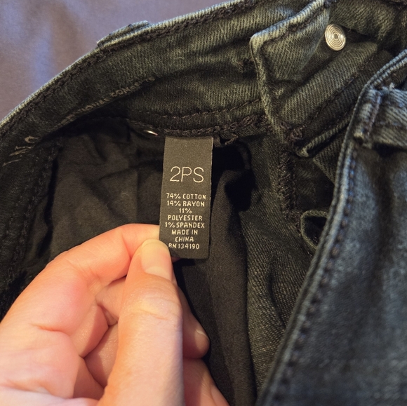 Inc Black Boot Cut Petite Jeans - Picture 9 of 9